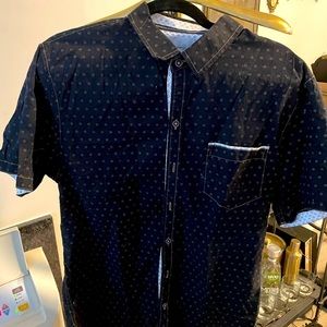 Black button down shirt